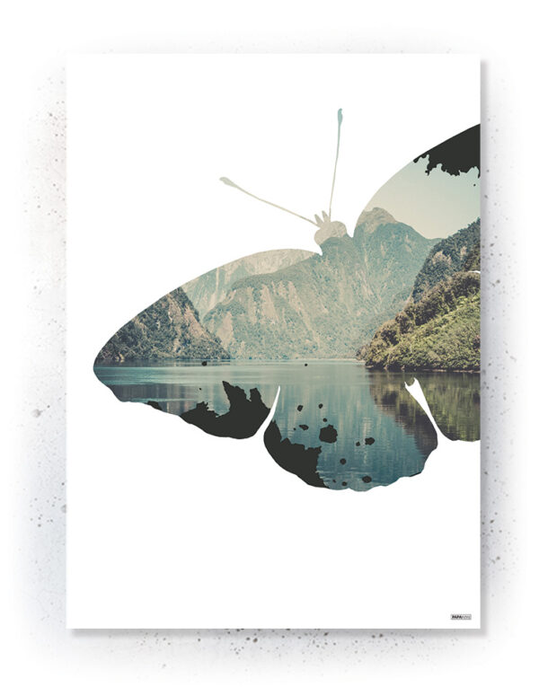 Plakat / Canvas / Akustik: Sommerfugl (Nature)